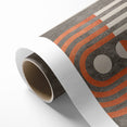 Retro Geometric Line Art with Abstract Strokes Canvas
