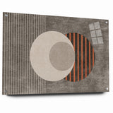 Minimalist Geometric Circles and Lines Canvas Art