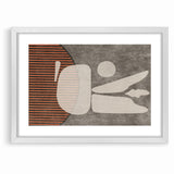 Abstract Minimalist Shapes and Lines Canvas Art