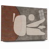Abstract Minimalist Shapes and Lines Canvas Art