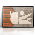 Abstract Minimalist Shapes and Lines Canvas Art