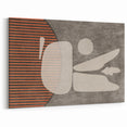 Abstract Minimalist Shapes and Lines Canvas Art