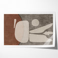 Abstract Minimalist Shapes and Lines Canvas Art