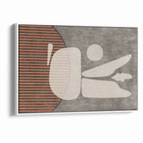 Abstract Minimalist Shapes and Lines Canvas Art