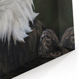 Regal Birds of Prey Wall Art – Bald Eagle Profile Canvas Print