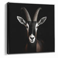 Elegant Black Antelope Wildlife Art – Captivating Antelope Canvas Prints