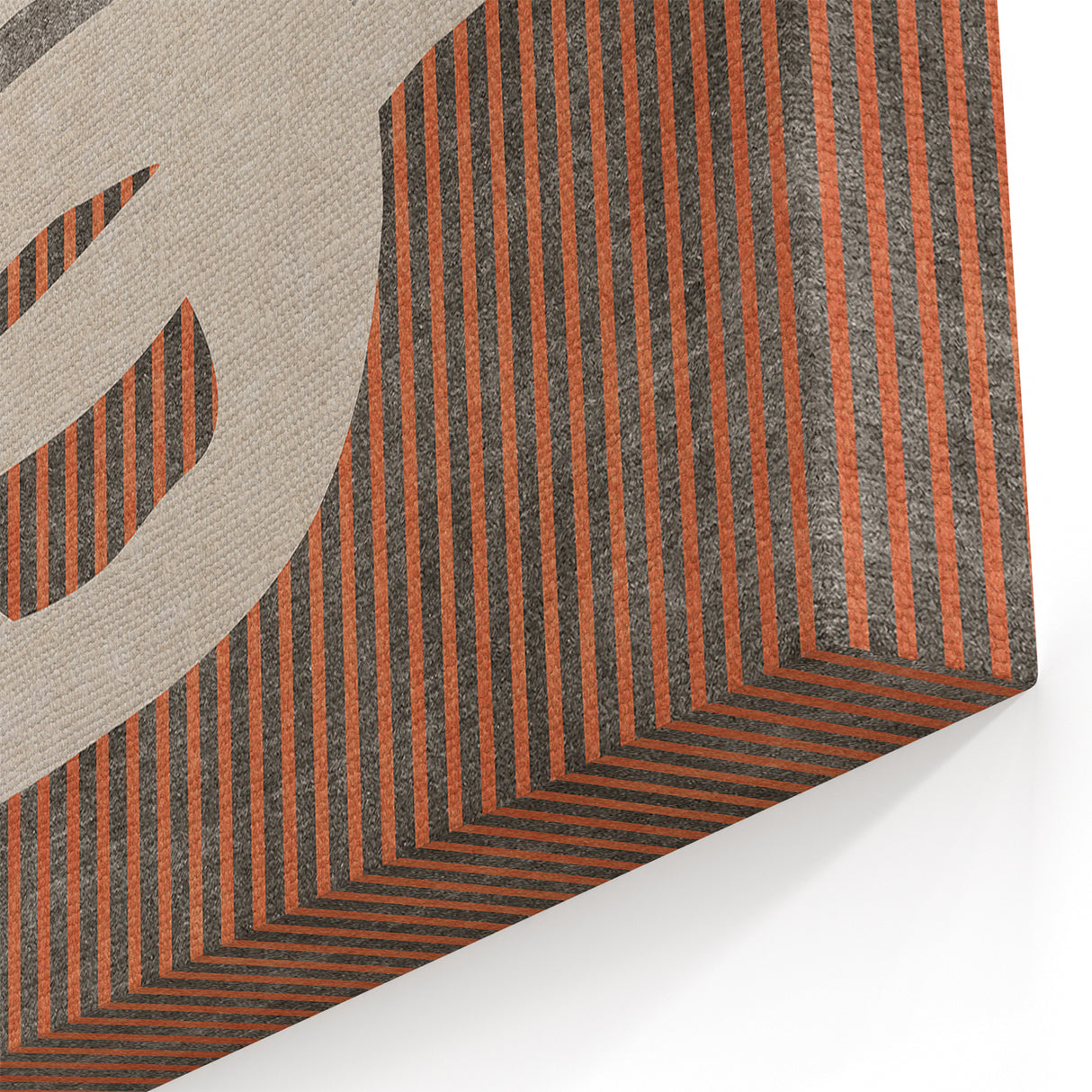 Abstract Shapes and Stripes Minimalist Canvas Art