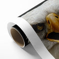 Fierce Birds of Prey Wall Art – Bald Eagle Screaming Canvas Print