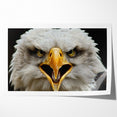 Fierce Birds of Prey Wall Art – Bald Eagle Screaming Canvas Print