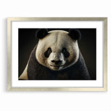 Charming Wildlife Wall Art – Panda Portrait Canvas Print
