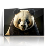 Charming Wildlife Wall Art – Panda Portrait Canvas Print