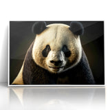 Charming Wildlife Wall Art – Panda Portrait Canvas Print