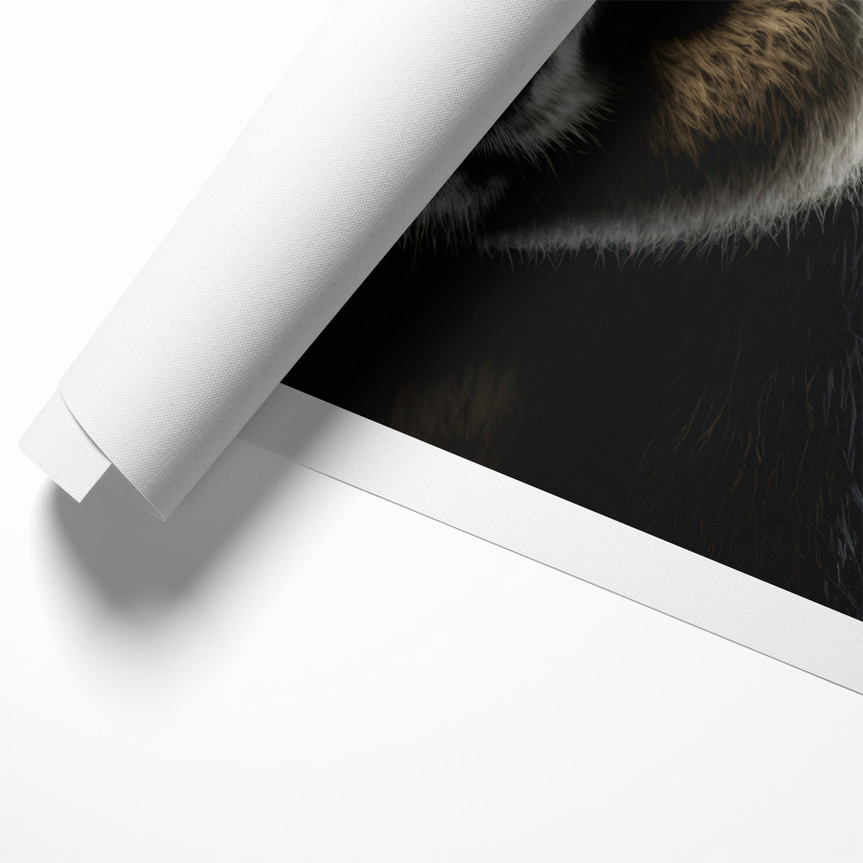 Charming Wildlife Wall Art – Panda Portrait Canvas Print