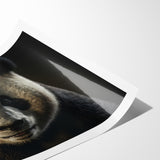 Charming Wildlife Wall Art – Panda Portrait Canvas Print