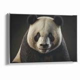 Charming Wildlife Wall Art – Panda Portrait Canvas Print