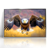 Majestic Birds of Prey Wall Art – Bald Eagle in Flight Canvas Print