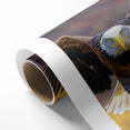 Majestic Birds of Prey Wall Art – Bald Eagle in Flight Canvas Print