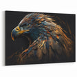 Artistic Birds of Prey Wall Art – Abstract Eagle Portrait Canvas Print
