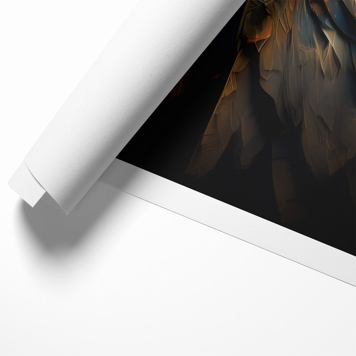 Artistic Birds of Prey Wall Art – Abstract Eagle Portrait Canvas Print