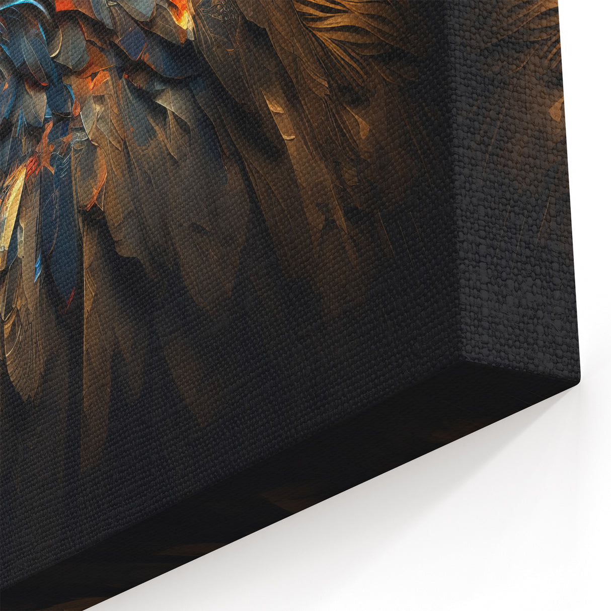 Artistic Birds of Prey Wall Art – Abstract Eagle Portrait Canvas Print
