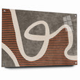 Fluid Abstract Lines and Stripes Canvas Art