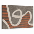 Fluid Abstract Lines and Stripes Canvas Art