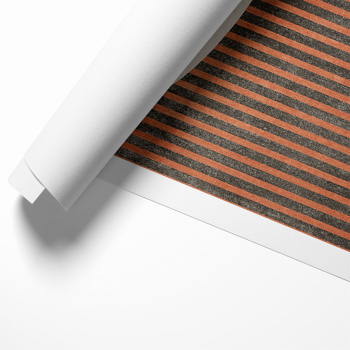 Fluid Abstract Lines and Stripes Canvas Art