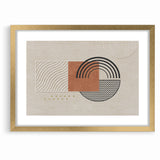 Modern Abstract Shapes and Patterns Canvas Art