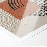Modern Abstract Shapes and Patterns Canvas Art