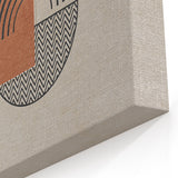 Modern Abstract Shapes and Patterns Canvas Art