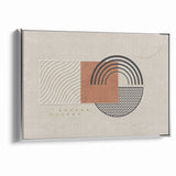 Modern Abstract Shapes and Patterns Canvas Art