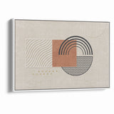 Modern Abstract Shapes and Patterns Canvas Art