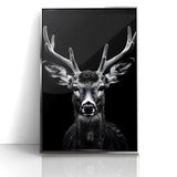 Striking Black Antelope Portrait – Majestic Wildlife Canvas Prints