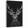 Striking Black Antelope Portrait – Majestic Wildlife Canvas Prints