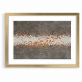 Abstract Fish and Splash Strokes Canvas Art