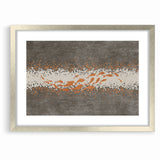 Abstract Fish and Splash Strokes Canvas Art
