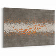 Abstract Fish and Splash Strokes Canvas Art