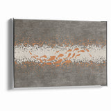 Abstract Fish and Splash Strokes Canvas Art
