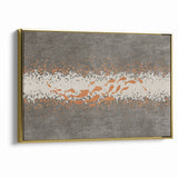Abstract Fish and Splash Strokes Canvas Art
