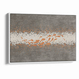 Abstract Fish and Splash Strokes Canvas Art