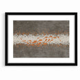 Abstract Fish and Splash Strokes Canvas Art