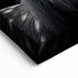 Majestic Antelope Portrait in Black and White – Stunning Canvas Art