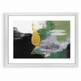 Abstract Brush Strokes and Color Splashes Canvas Art