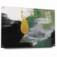 Abstract Brush Strokes and Color Splashes Canvas Art