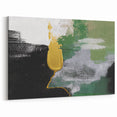 Abstract Brush Strokes and Color Splashes Canvas Art