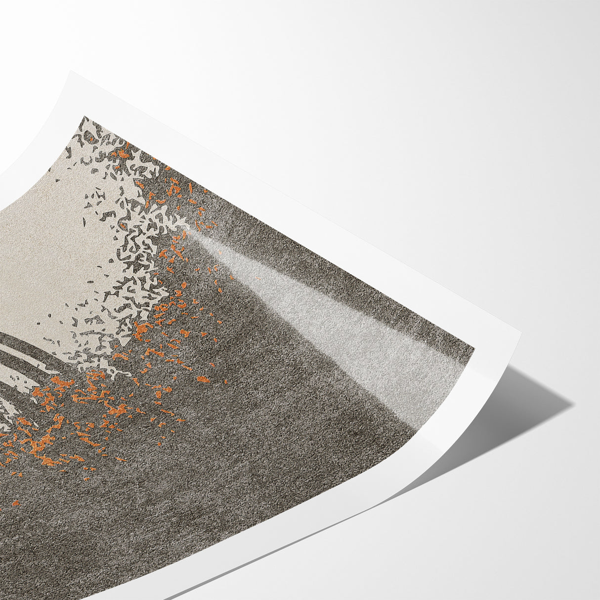 Abstract Circular Ripples and Splashes Canvas Art