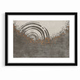 Abstract Circular Ripples and Splashes Canvas Art