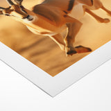 Dynamic Antelope in Motion – Stunning Wildlife Canvas Art