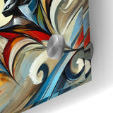 Abstract Bat Art - Vibrant Wildlife Canvas Wall Decor