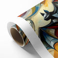 Abstract Bat Art - Vibrant Wildlife Canvas Wall Decor